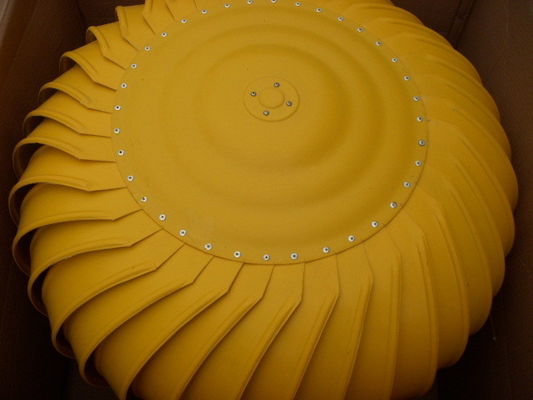AC-elektrische stroomtype industriële plastic turbinestroomventilator voor de vraag op de detailhandel