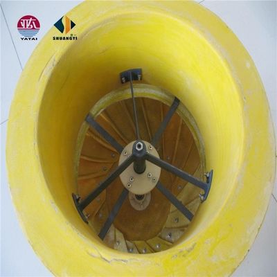 AC-elektrische stroomtype industriële plastic turbinestroomventilator voor de vraag op de detailhandel