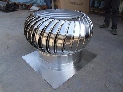 Qingdao Loading Port roestvrij staal dak ventilator zonder stroom op lage kosten