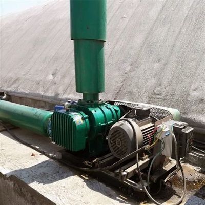 Een kleine voorraad 15 pk model 100 drie-loben wortels blazer met 50-200A kaliber
