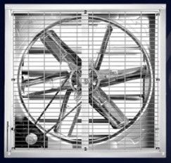 48 inch wand gemonteerde AC-extractor ventilator met Siemens Motor Silver kas ventilatie