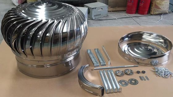 Op maat gemaakte windgedreven dakventilatie-turbine-uitlaatventilator voor optimale efficiëntie