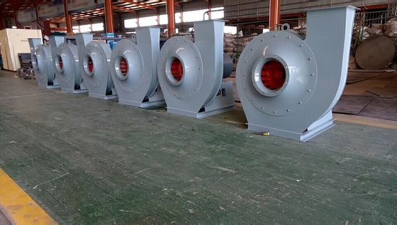 Anti-corrosieve centrifuge uitlaatventilator van glasvezel met ABB-motor en VRIJE STANDING-montage