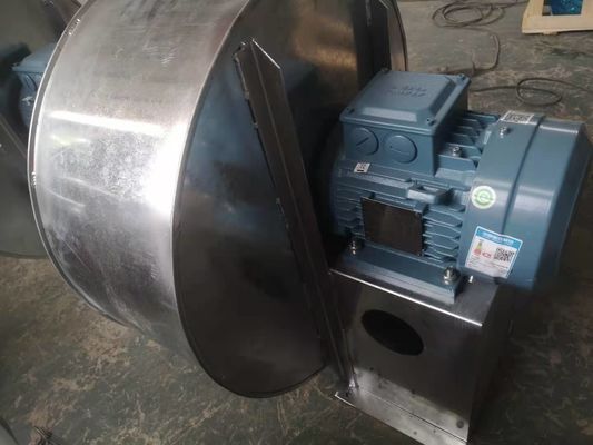 Anti-corrosieve centrifuge uitlaatventilator van glasvezel met ABB-motor en VRIJE STANDING-montage