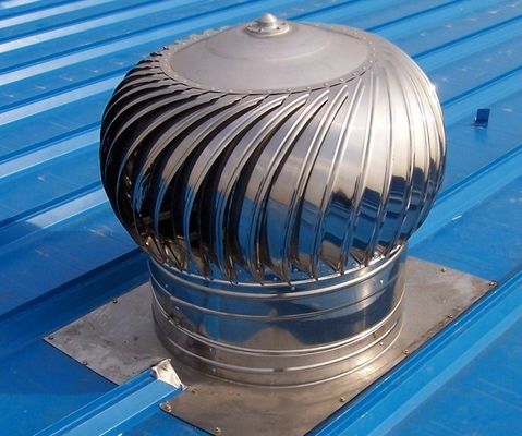 Zero Power Wind aangedreven roestvrij staal dakblozer ventilator voor frisse lucht ventilatie