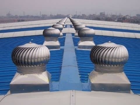 Wind aangedreven, op maat gemaakte, geen elektrische dakventilator