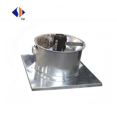 Gebruik van een ventilator voor industriële ventilatie