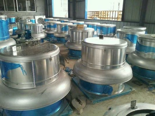 Gebruik van een ventilator voor industriële ventilatie