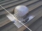 Roestvrij staalblad Geen stroom Elektrische stroom type turbine ventilator voor niet-stroom dak