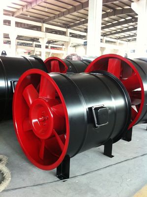HTF brandwerende rookuitlaat asstroomventilator met hoge temperatuurbestendige eigenschappen