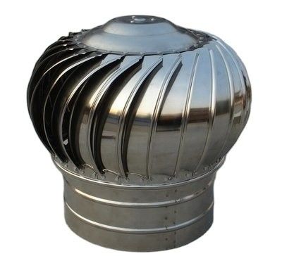 Lucht aangedreven roestvrij staal wind aangedreven dak boven turbine ventilator voor optimale ventilatie