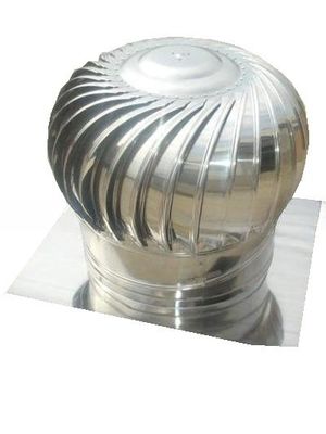 Lucht aangedreven roestvrij staal wind aangedreven dak boven turbine ventilator voor optimale ventilatie